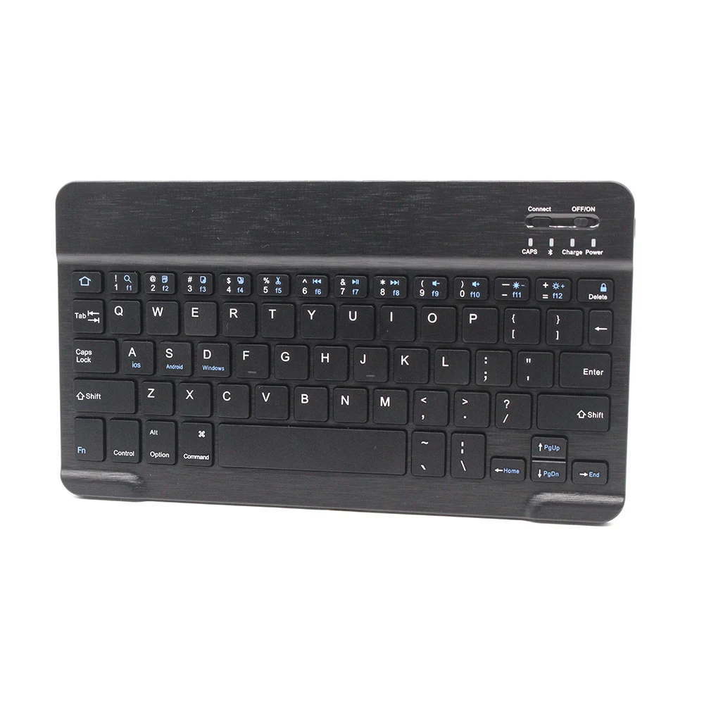 

oem layout logo portable 78 keys mini bluetooth 3.0 bluetooth keyboard for mobile phone, Black/ white