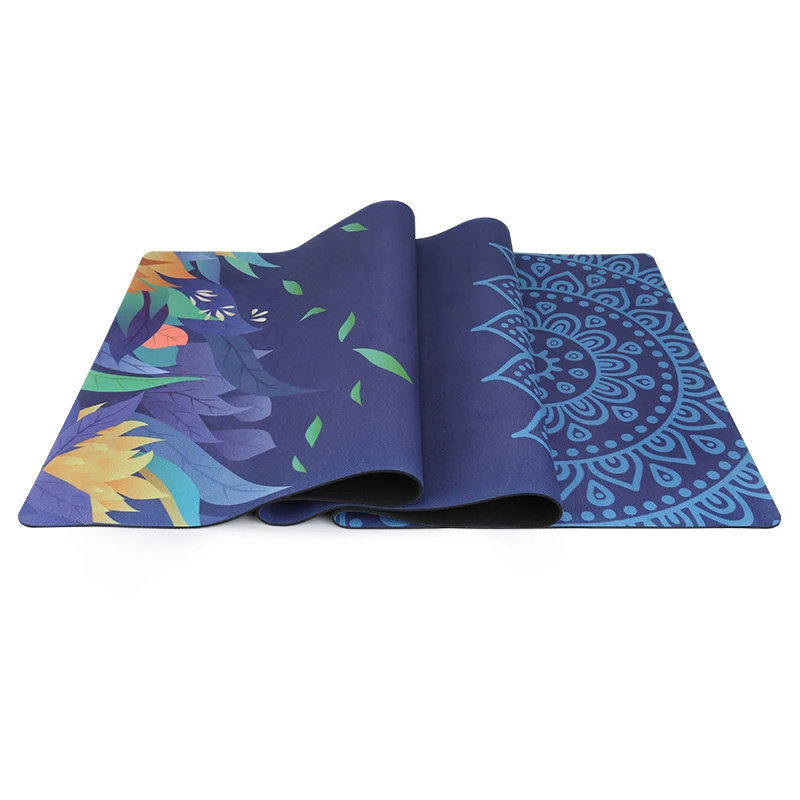 

Custom Printing Foldable Suede Yoga Mat, Customized