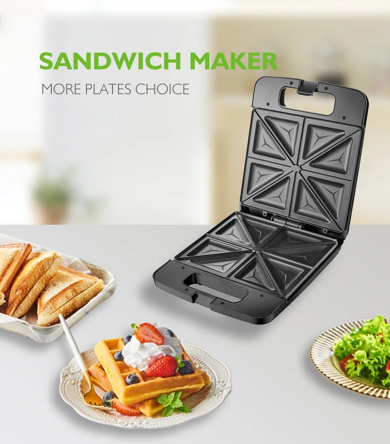 Kitchenaid Electric 4 Slice Stainless Steel Multifunction Waffle Nutty