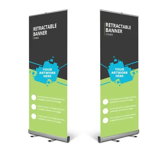 Custom Printing Roll up Banner Portable Roll up Retractable Banner
