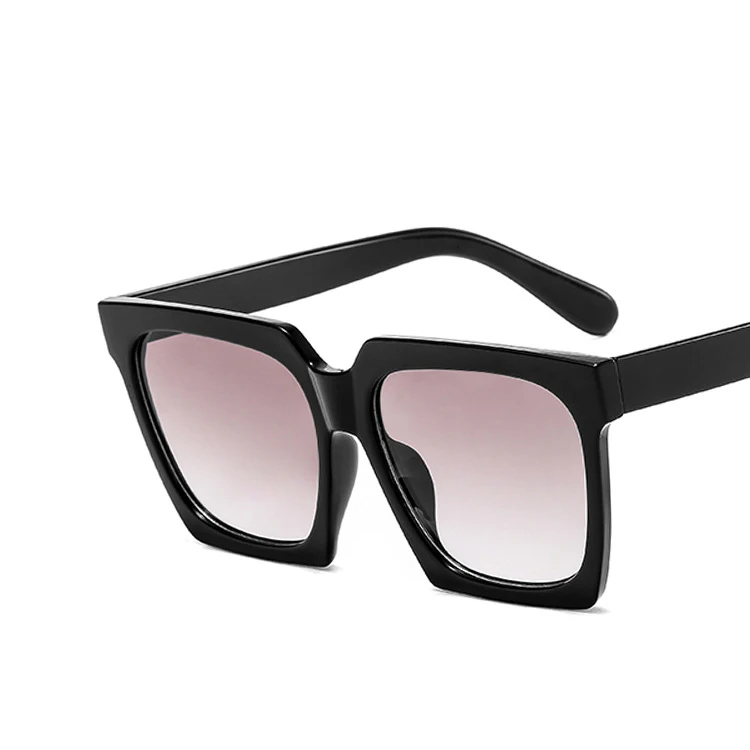 

Oversized Square Sunglasses Crystal Rhinestone Exaggerated Flat Top Shades Sunglasses for Women Men