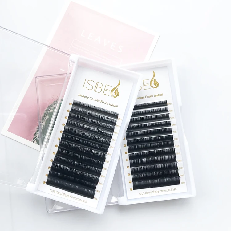 

Wholesale Private Label Russian Mink Individual Eyelash Extensions, Dark black