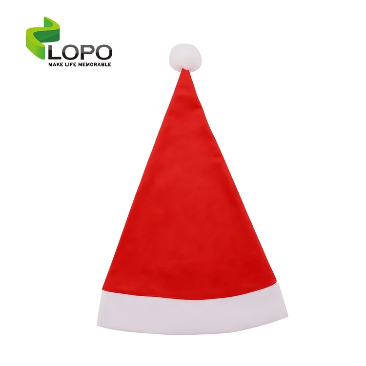 

Lopo Best Selling Sublimation Blanks Christmas Hat Xmas Products Eve Goods Blank for Custom Santa Sourcing in Stock