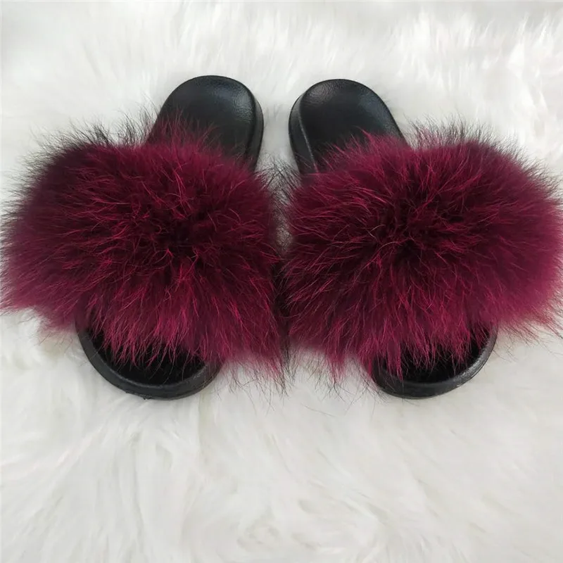 

women's fur slippers 2021 summer new fashion, Show as picturs