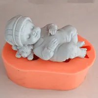 

silicone mold turn over sugar mold chocolate lace cake decorative Baby Shape Silicone soap mold