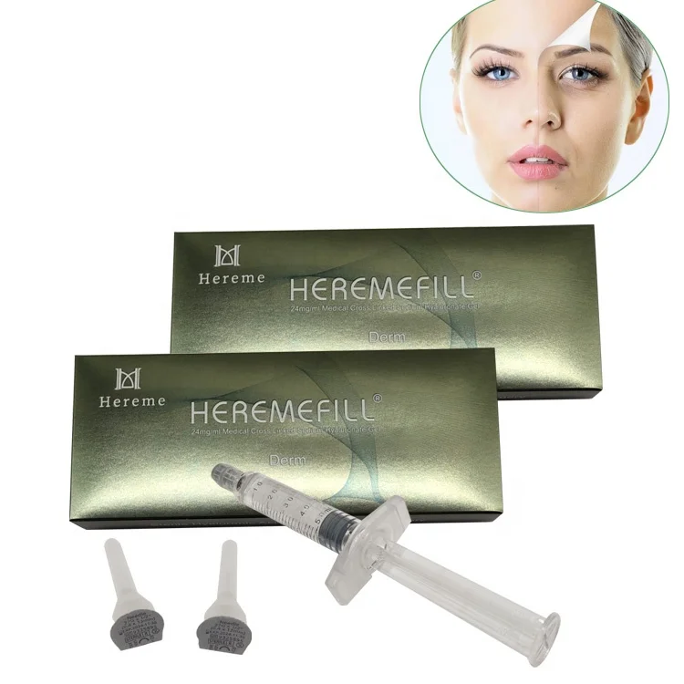 

5ml Sterile Cross Linked Hyaluronic Acid Filler Dermal Filler Korean CE Hyaluronic Hyaluroni Pen Use Long Lasting Injections, Transparent