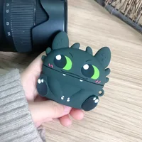

Cute Cartoon 3D Dinosaur cute 3D Cases For Apple Bluetooth Earphone Case for Airpods 1 2