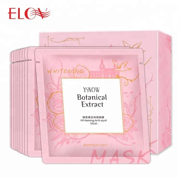 

Custom Anti-Spot Whitening Facial Mask Best Selling Skin Care Moisturizing Facial Sheet Mask Organic Facial Mask Hydratation