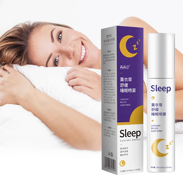 

OEM/ODM Natural Lavender Essential Oil Sleeping Pillow Spray For Helps Relax Mind Body sleep spray