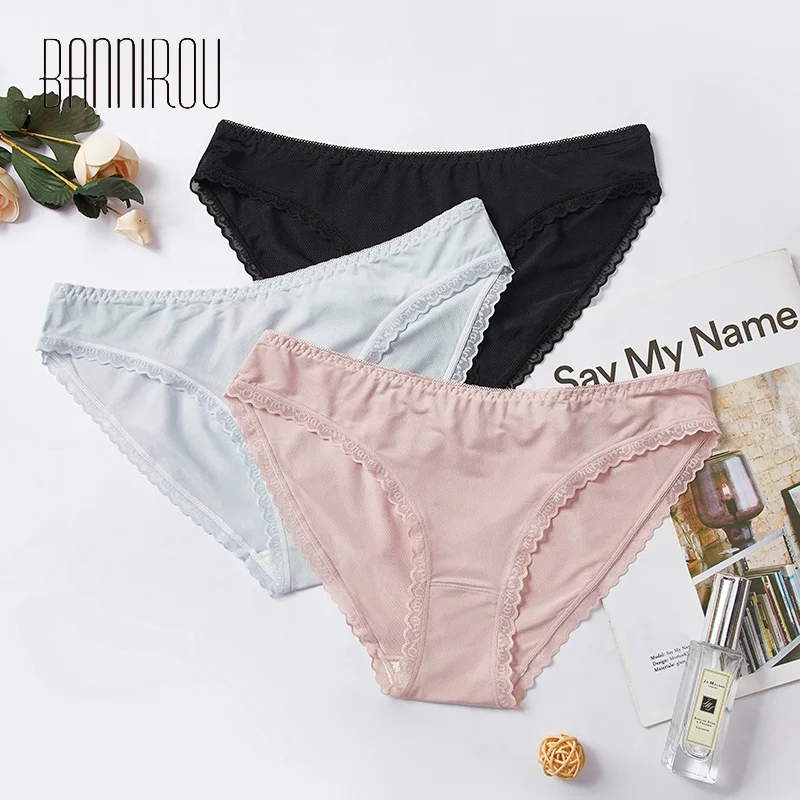 

Cheap Panties For Women Briefs Female Underwear Ice Silk Women's Panties Ladies High Quality, Black,gray,pink,light yellow
