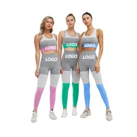 

LOW MOQ LOGO Custom new sportswear seamless women gym wears