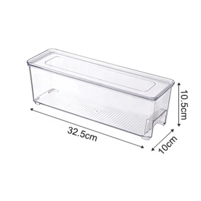 

TY-0680 Transparent Refrigerator food containers fridge storage container organizer With handle, Clear