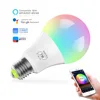 7W E27 E26 RGB Music LED Wifi Tuya Smart Bulb Compatible with Amazon Alexa and Google Assistant