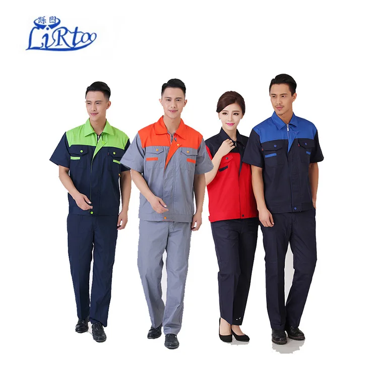 Men's Working Office Uniform For Factory Workwear Uniforms Engineer ...