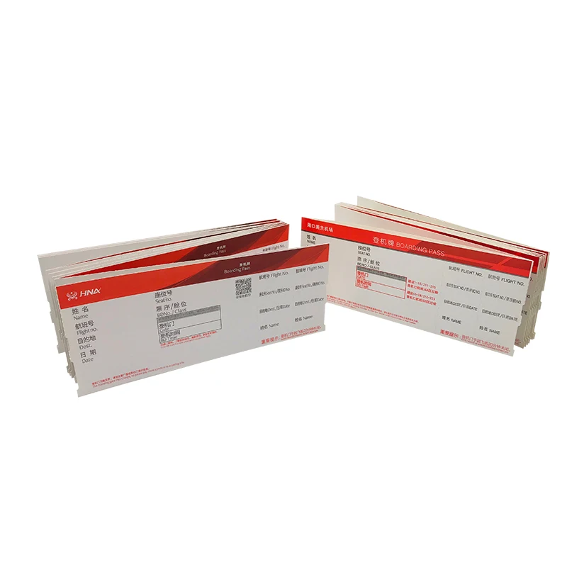 customize airline flight tickets