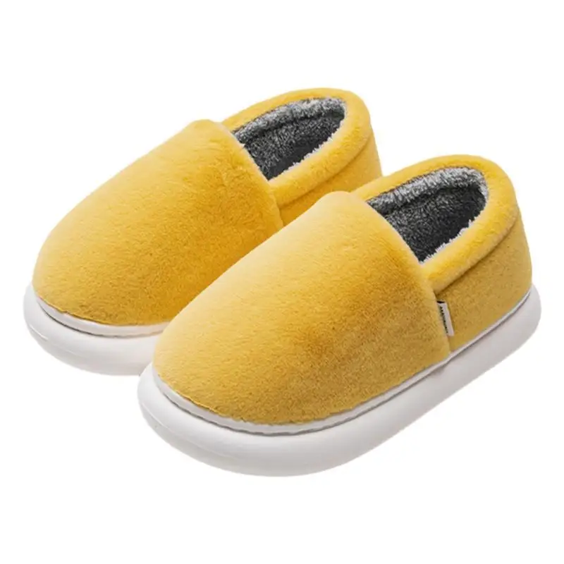 

2021 New cotton slippers for women's autumn/winter home, non-slip, warm couples bag and cotton slippers