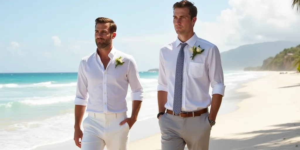 Beachy Keen Fashion Tips For The Perfect Mens Casual Beach Wedding Look