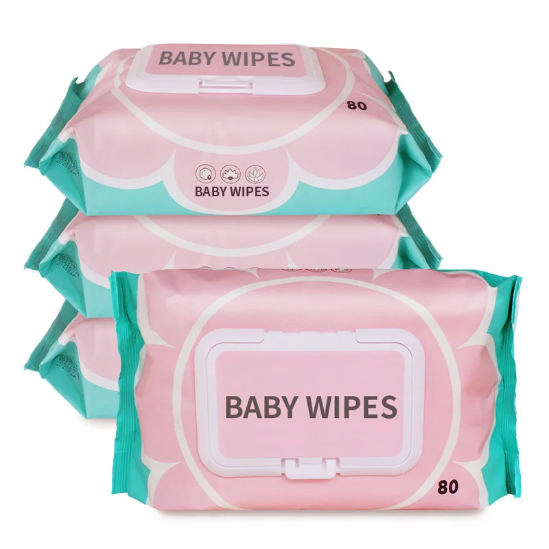 

Individually Wrapped Natural Hypoallergenic Baby Wipes 80pcs