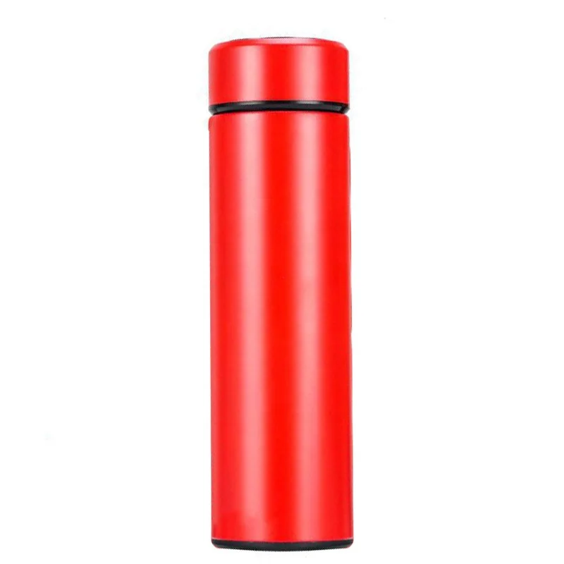 

500ml Double Wall Vacuum Insulated Stainless Steel Temperature Display Metal Water Bottle, Customized colors acceptable