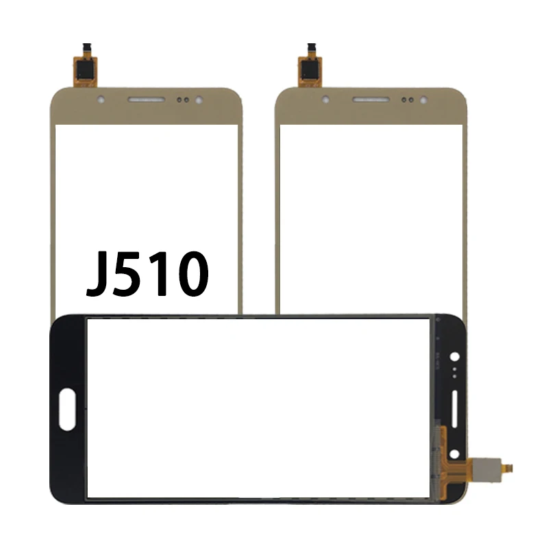 

100% original for samsung galaxy j510 j5 2016 lcd touch screen with digitizer touch assembly replacement, Black/white/gold