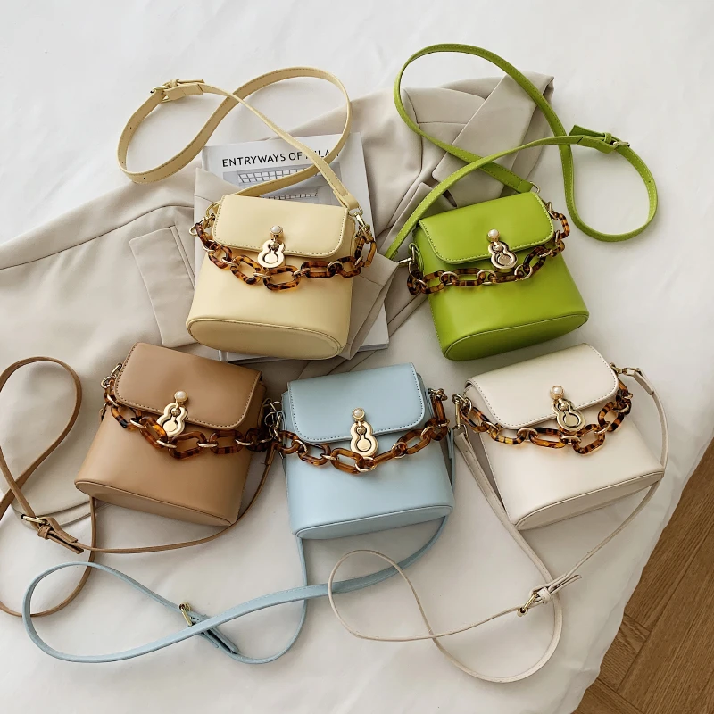 

2021 New Fashion Girls Small Bucket Handbags Female Hot Sell Purses Factory Hand Bags For Woman