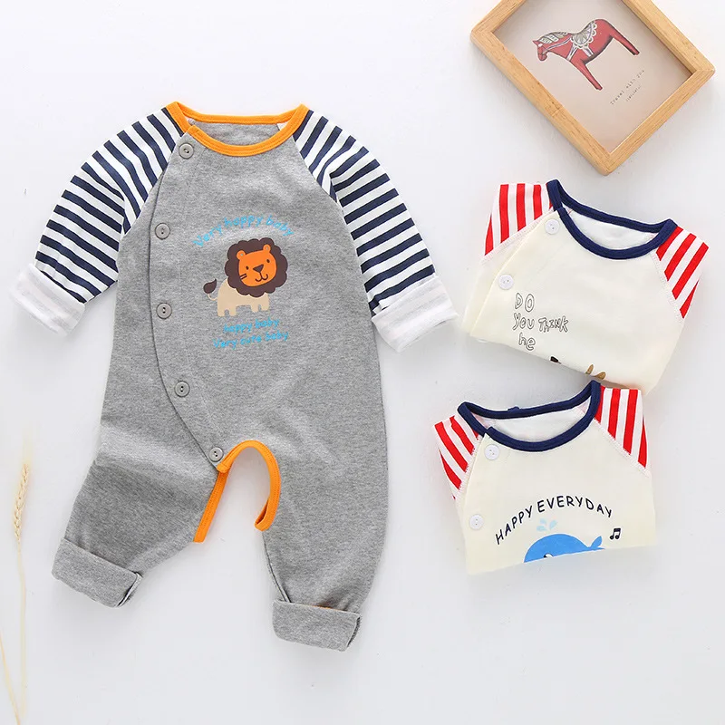 

Wholesale Spring And Autumn Cotton Baby Romper Toddler Baby Onesie Clothes