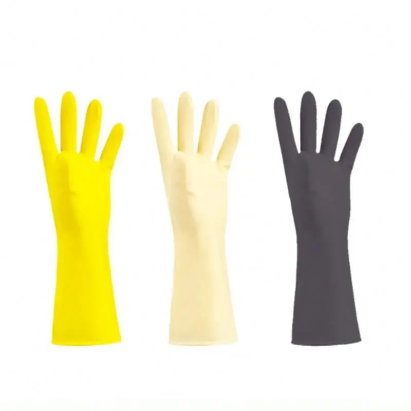 

silicone washing gloves H0Qad kitchen cleaning housekeeping loose sleeve latex gloves