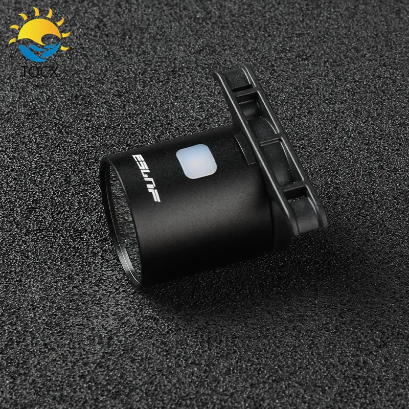 

Creative Spatio-temporal Tunnel Mountain Bicycle Rear Light USB Rechargeable Bike Back Tail Light, Black