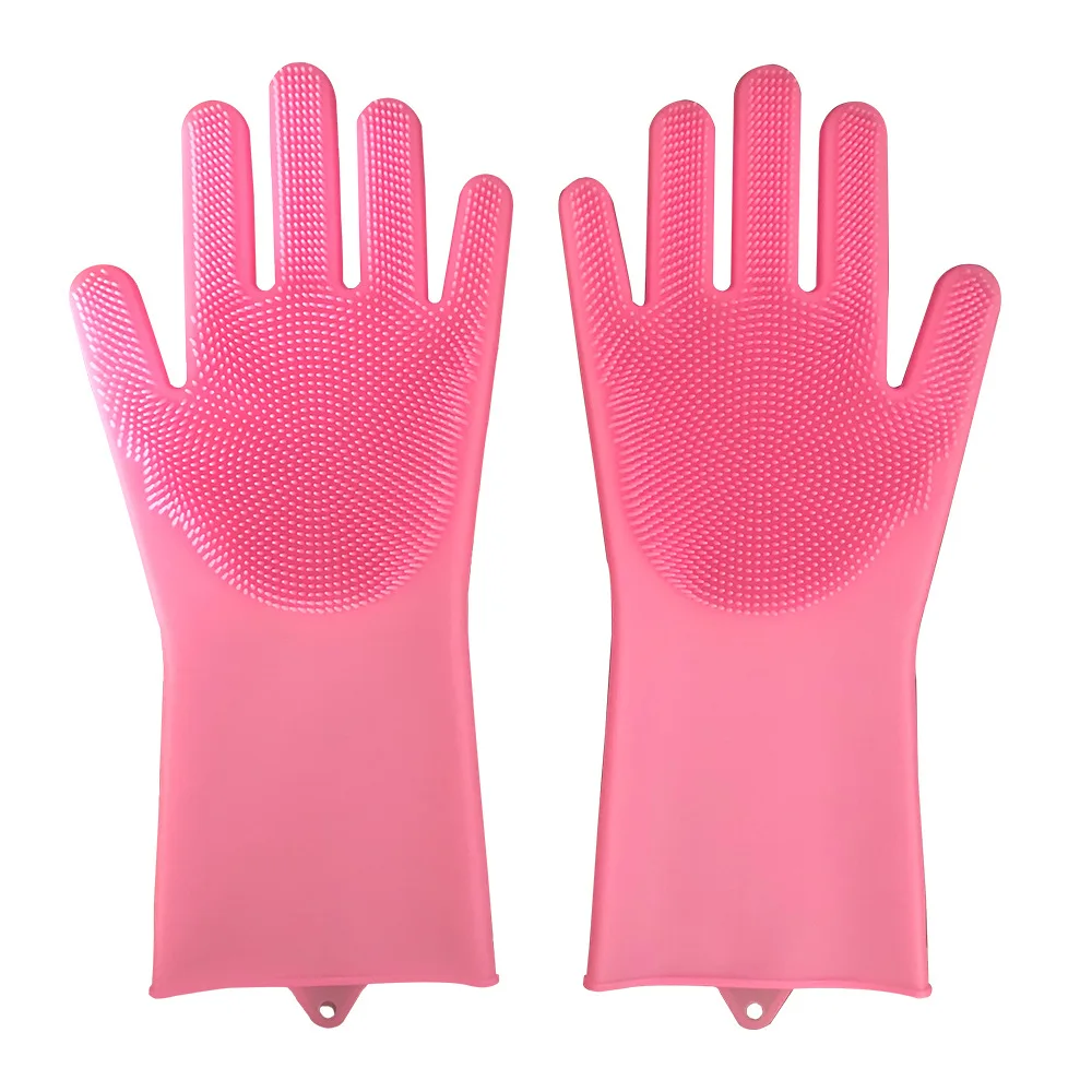 

OEM new style silicone reusable kitchen cleaning wash brush scrubber