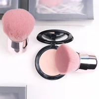 

Makeup brush set private label pink mushroom head powder makeup brush