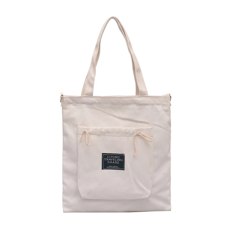 

2021 promotion canvas bag factory cheap canvas bag standard size canvas tote bag in stock, Customized color