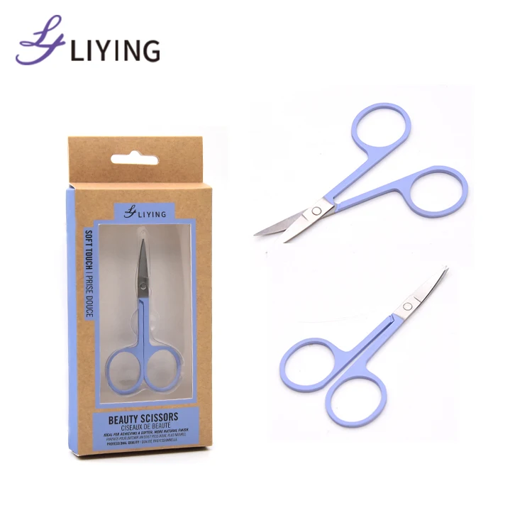 

LIYING high quality stainless steel makeup eyebrow nail scissor