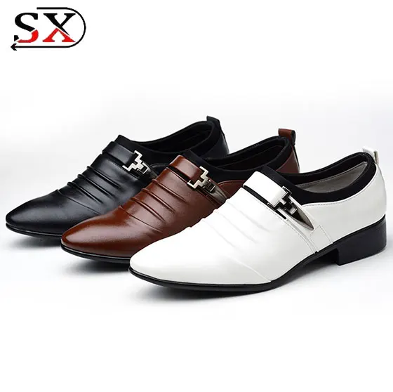 

Hot selling Men Casual Shoes High Quality Leather loafer soft shoes for Men, Black,white,brown