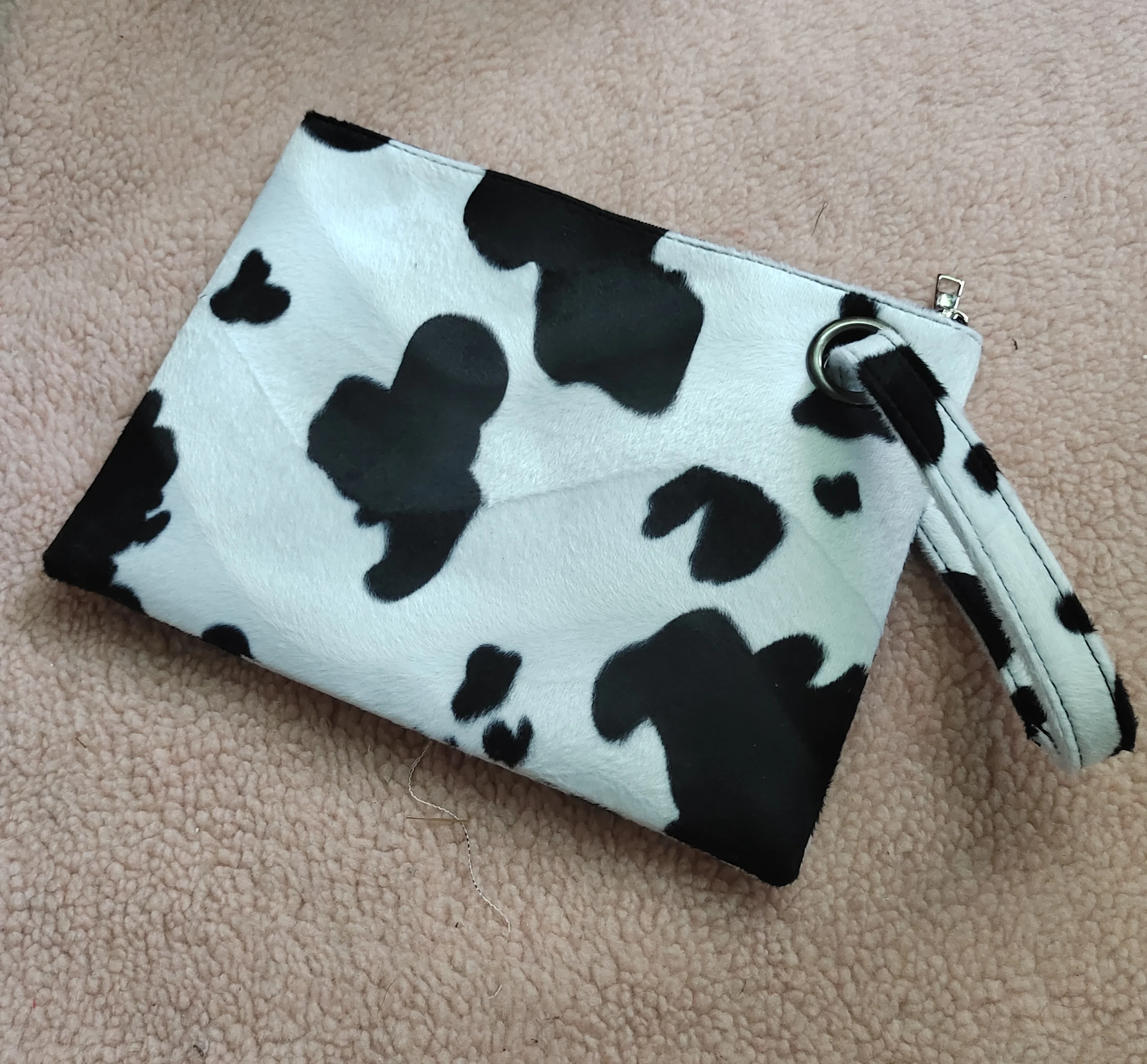 

Free Sample Concise Furry Envelope Ladies Classic Fashion Clutch Party Bag Luxurious Purse Women Handbag