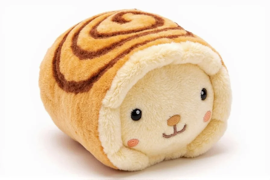 cinnamon roll stuffed animal