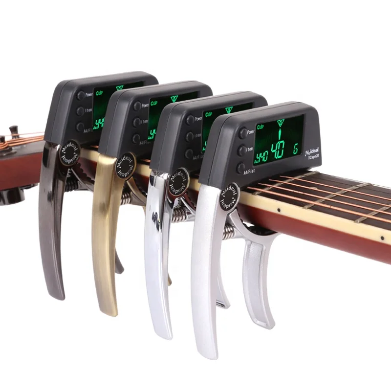 

Metal Transposition Tuning Tool Guitar Capo Metal Guitar Accessories Sturdy Guitar Combo Tuner Capo