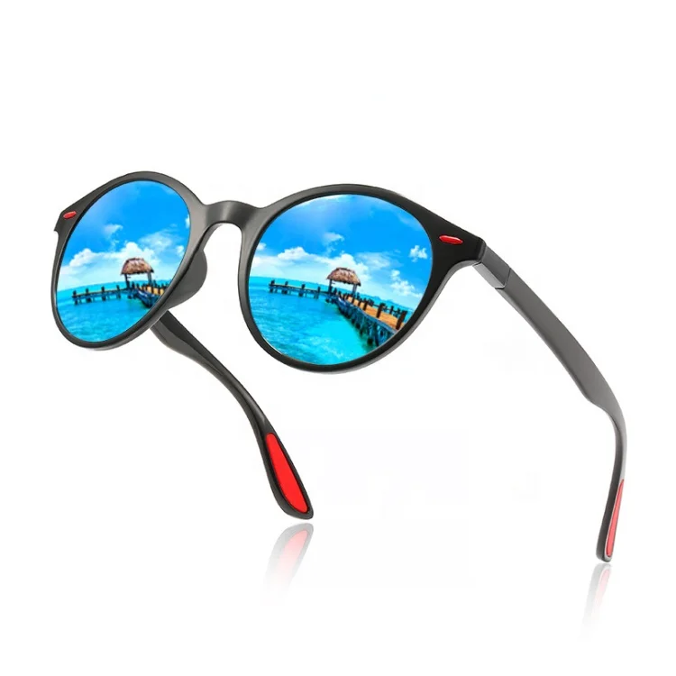 

2020 New arrivals Fashion Unisex Classic Black TR90 Polarized Sport Sunglasses For Men
