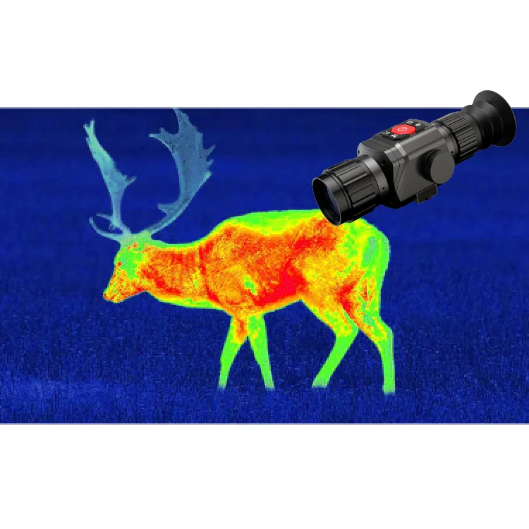 

HTI Handheld C8 35mm 384*288 long range thermal imager camera termal instrument night vision hunting scope