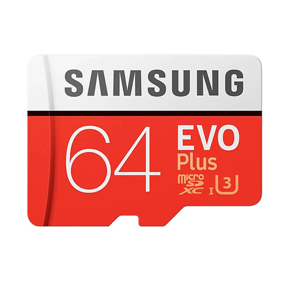
100% Authentic Samsung 64GB Micro TF SD Cards EVO Plus 64GB 128GB 256GB 512GB Class 10 U1 U3 Mini memory Card Cartao De Memoria  (62230894111)