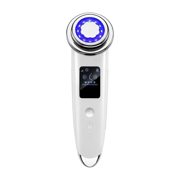 

Wrinkle Best Price Warm Facial Hot Cold Face Massager Galvanic Handy Photon Device For Skin Care