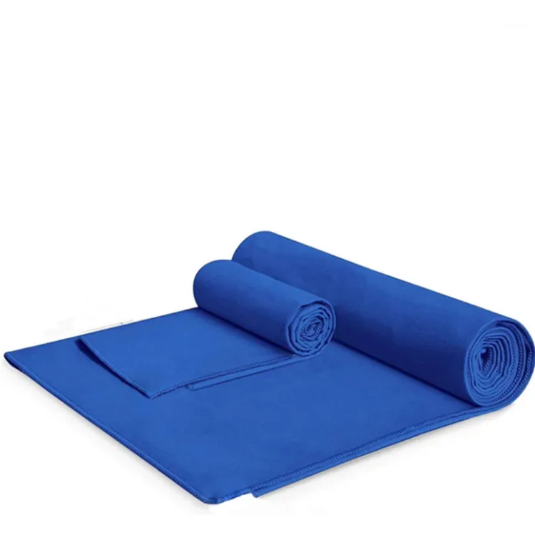Camping Yoga Swimming Travel Beach Gym Sports Quick Dry Absorbent Soft Microfiber Solid Color Towel Polyester Woven Technique