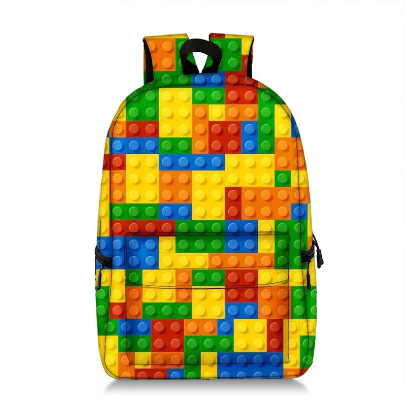 

Game style Pattern Student Schoolbag Fashionable Multifunctional Backpack Factory Spot Direct Sales Large-capacity Schoolbag