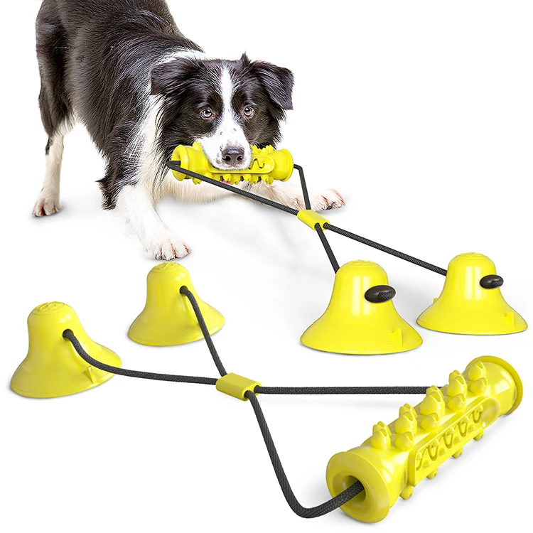 

Wholesale Pet Products Popular Powerful Sucker Dog Toys Pet Chewing Toys