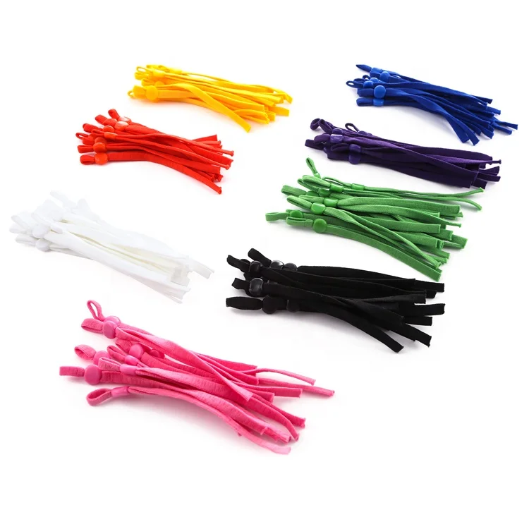 

5mm Elastic Adjustable Facemask Ear Neck Loop Chain Holder Extender Strap For Ear