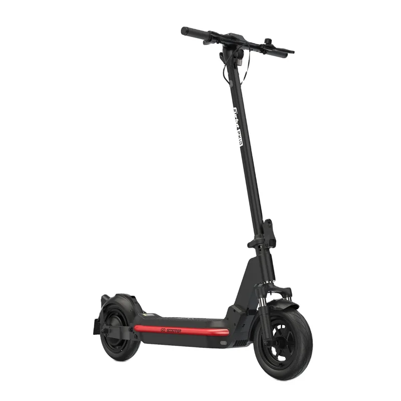 

High power 500W dual suspension powerful two wheel 10 inch off road electric scooter for adults, Red/white/orange/oem