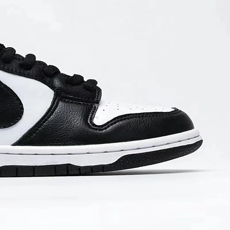 

shion brand sneakers white ladies casual shoes retro high-top high-quality leather SB Dunks men's basketball sneakers boots, Black
