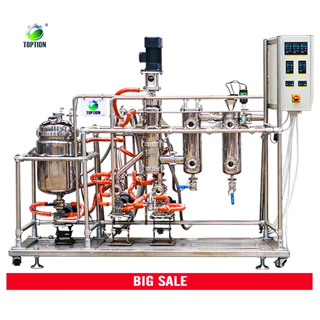 

MDS-10CE Chemical Essential Oil Distillation Molecular Distillation Machine 3~15L/h