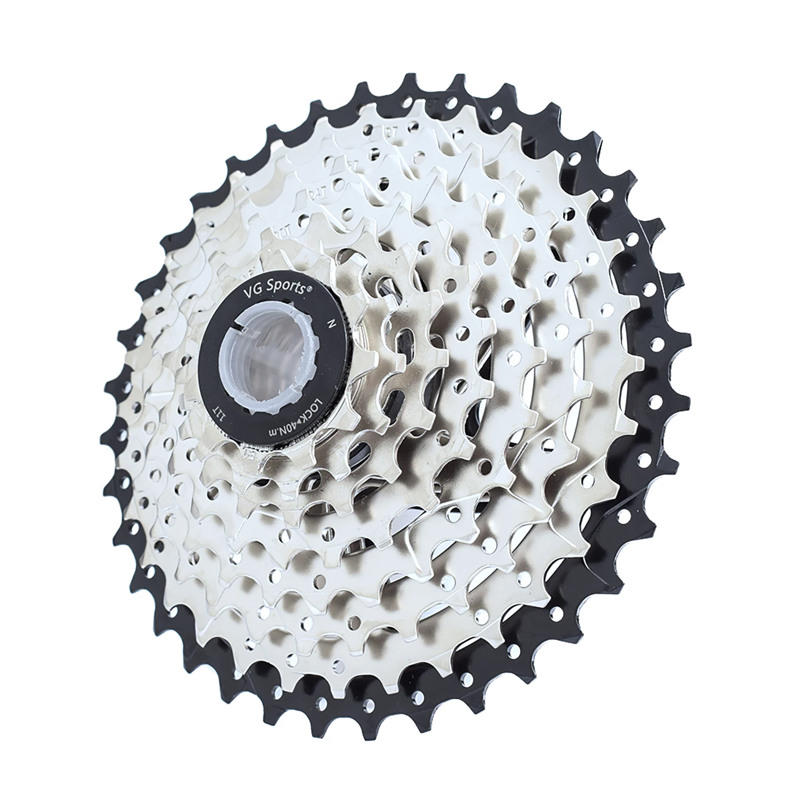 

VG Sports 8 Speed 11-36T Bicycle Cassette Freewheel for MTB Mountain Bike Parts, Silver,gold,black