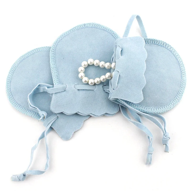 

Factory Direct Custom Logo Soft Velvet Jewelry Pouch