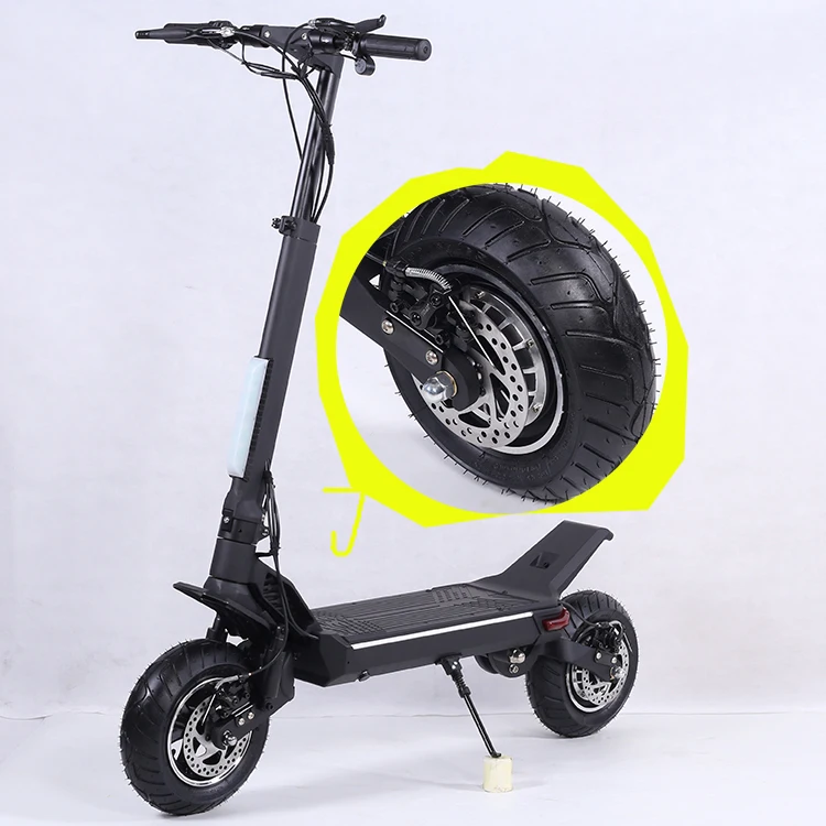 

500W -900W cheap 40 mph 60 v dual motor powerful electric scooters prices foldable for adult sale, Black